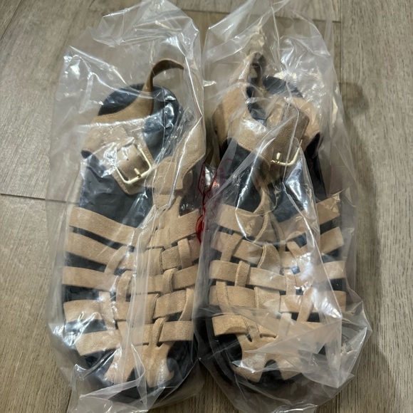 NWT! By Anthropologie Footbed Fisherman Flats - Size EU 38 💎 - Picture 5 of 11